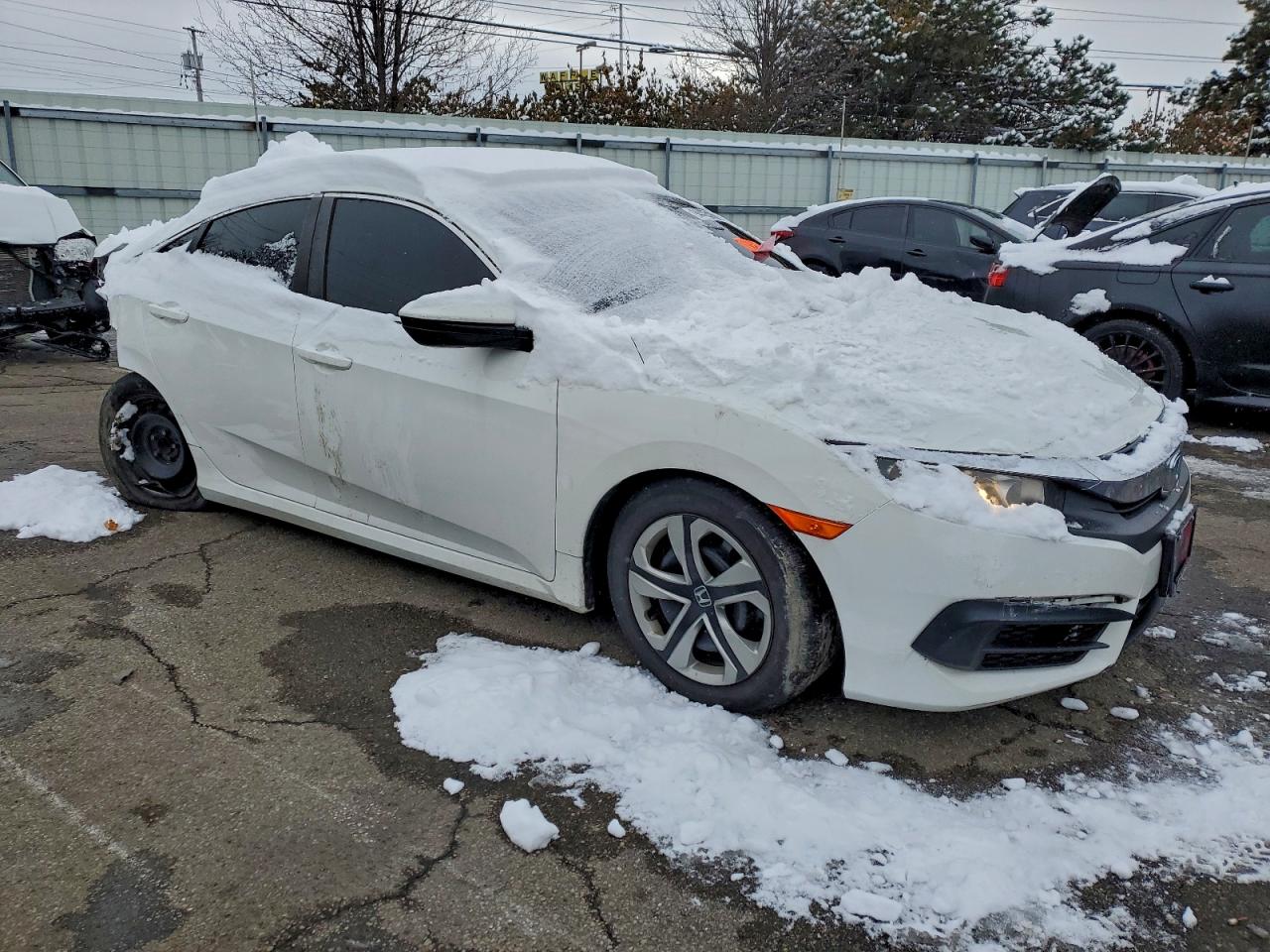 Lot #3310414996 2018 HONDA CIVIC LX