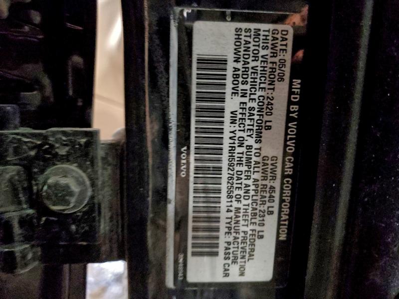 2006 VOLVO S60 2.5T #3303705038