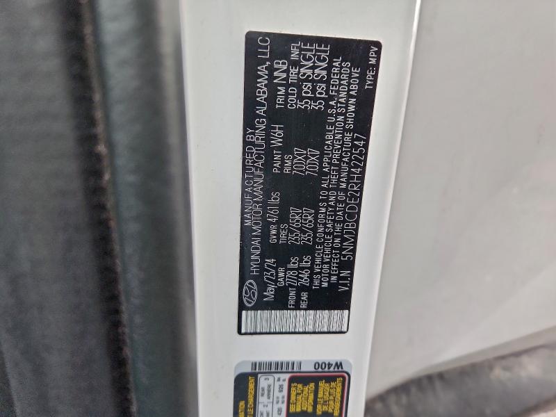 2024 HYUNDAI TUCSON SEL #3310324960