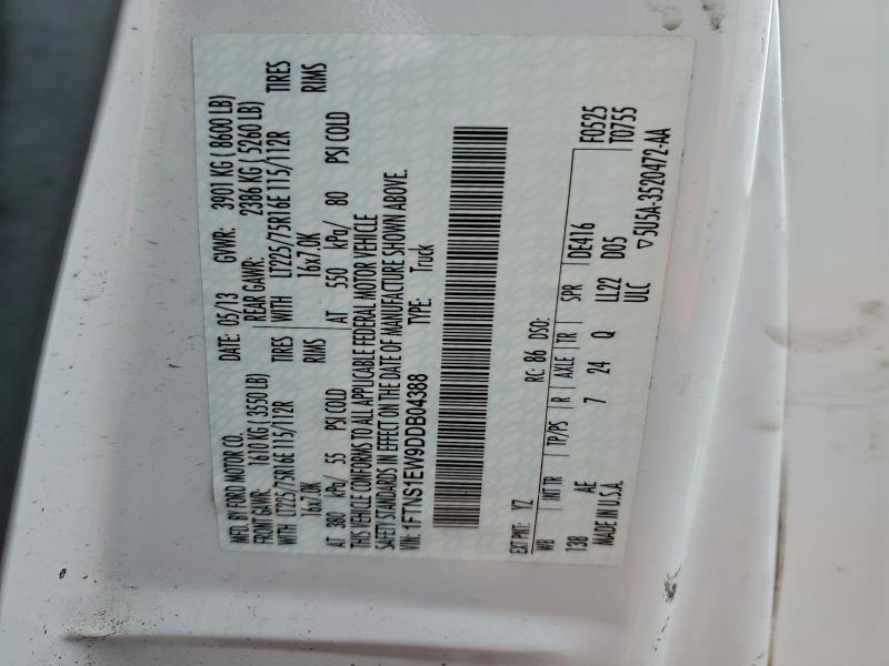 2013 FORD ECONOLINE #3315685711