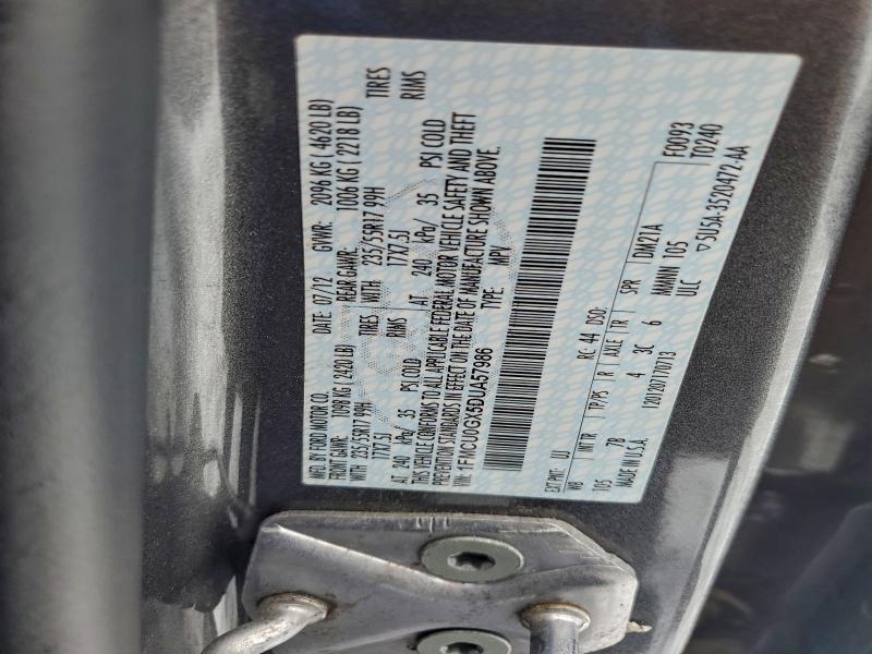 2013 FORD ESCAPE SE #3302649038