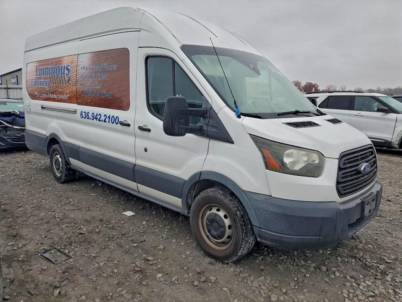 Lot #3303675929 2015 FORD TRANSIT T-