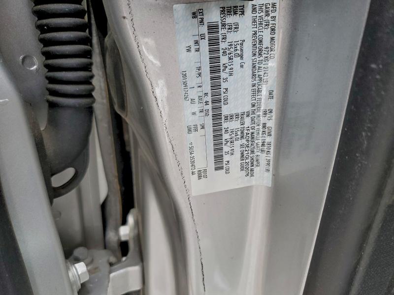 2016 FORD FOCUS S #3305331339