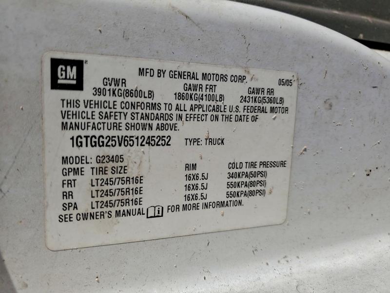 2005 GMC SAVANA #3316828420