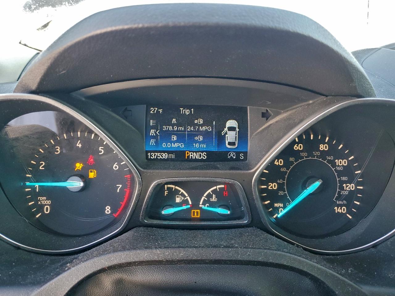 Lot #3308778038 2017 FORD ESCAPE SE