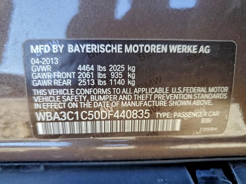 2013 BMW 328 I SULE #3304859560