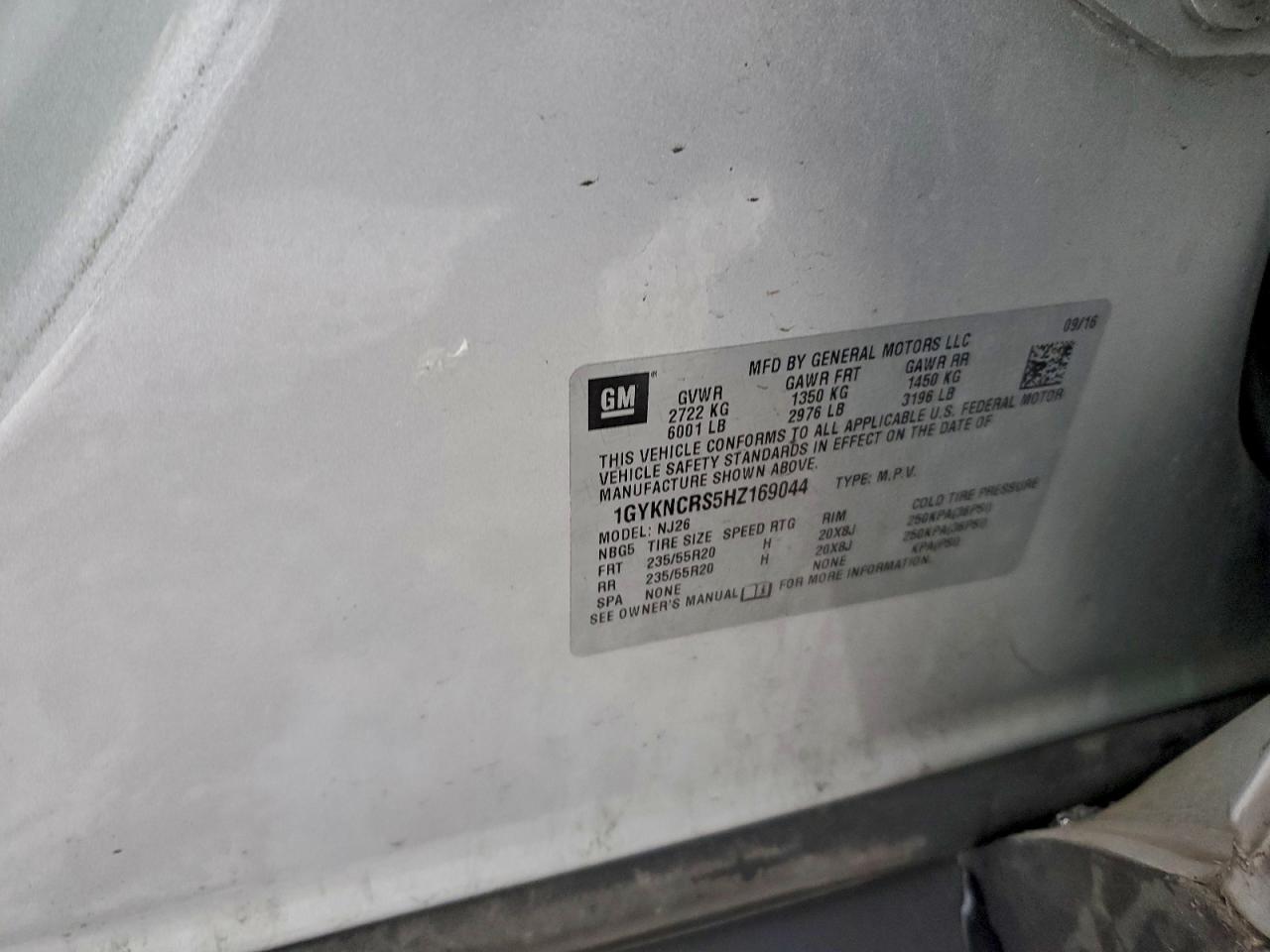 CADILLAC XT5 PREMIUM LUXURY