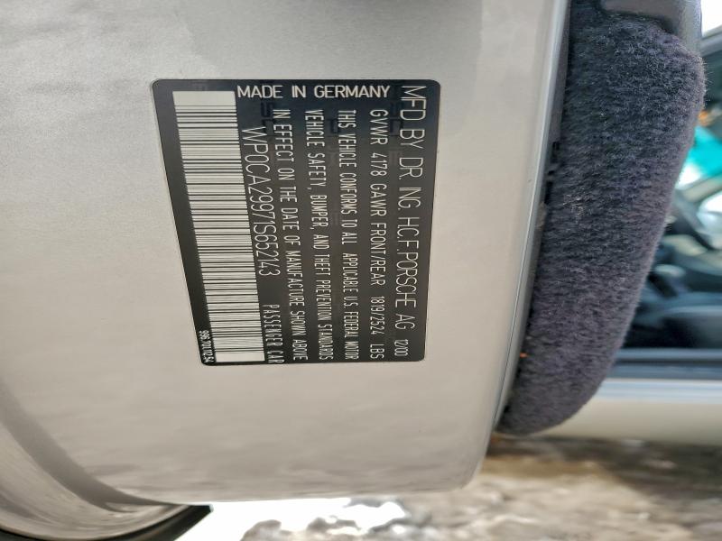 2001 PORSCHE 911 CARRER #3317963003