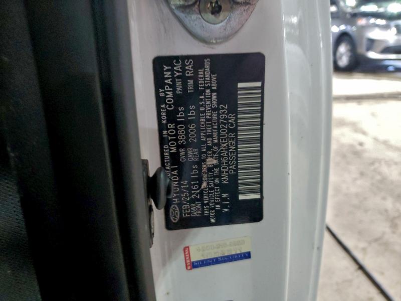 2014 HYUNDAI ELANTRA CO #3302675055