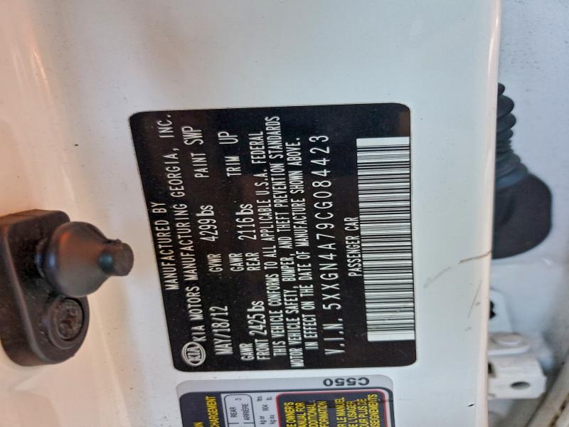 2012 KIA OPTIMA EX #3310407975