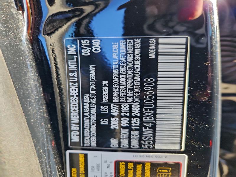 2015 MERCEDES-BENZ C 300 #3318142382