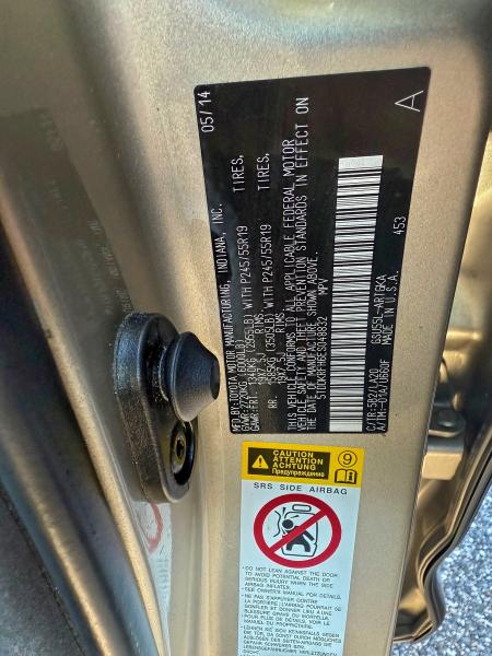 2014 TOYOTA HIGHLANDER #3302852895