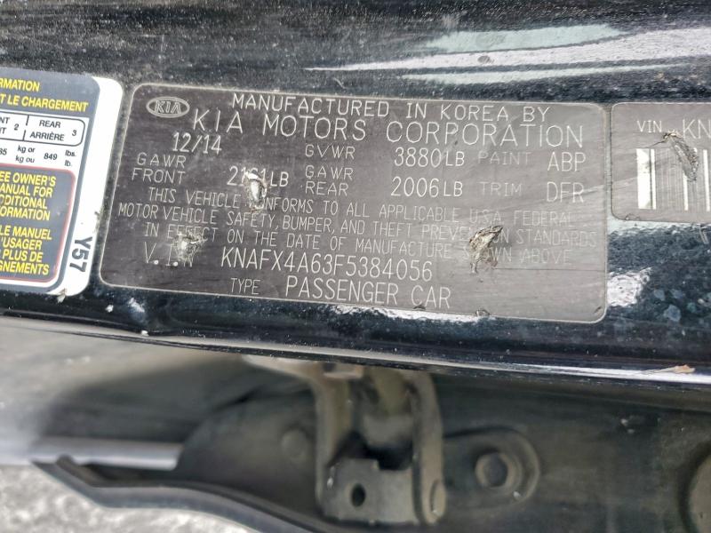 2015 KIA FORTE LX #3304812638