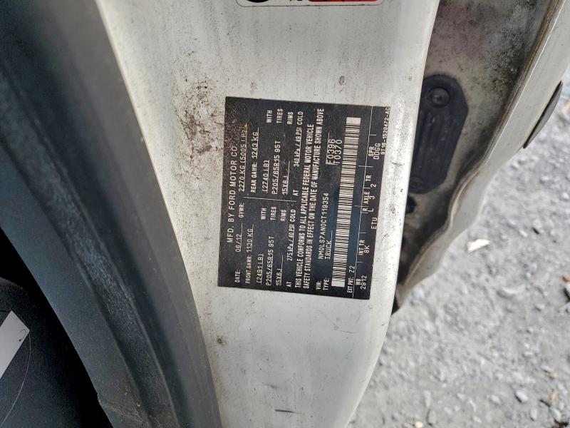 2012 FORD TRANSIT CO #3316884092