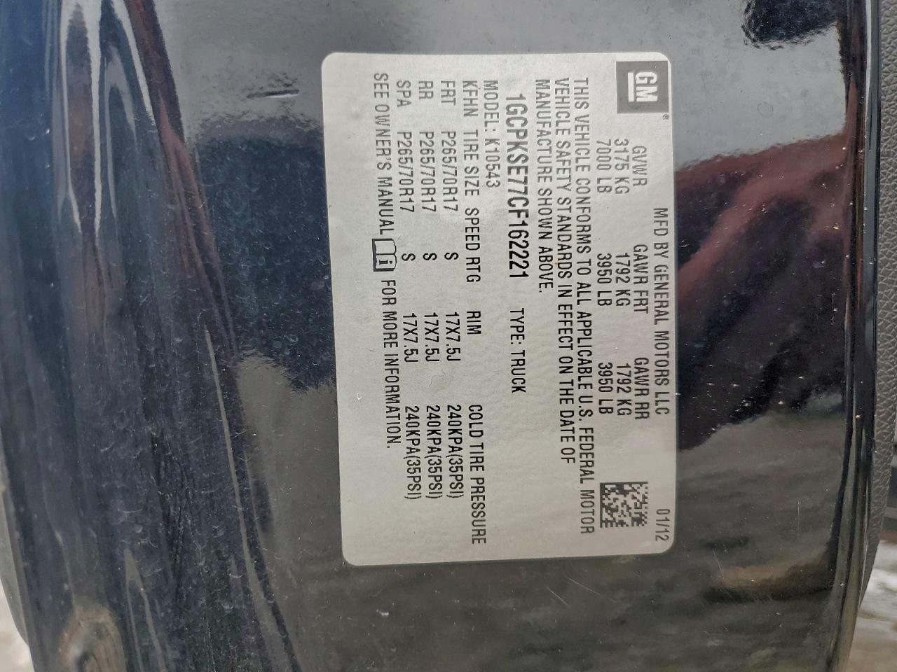 CHEVROLET SILVERADO K1500 LT