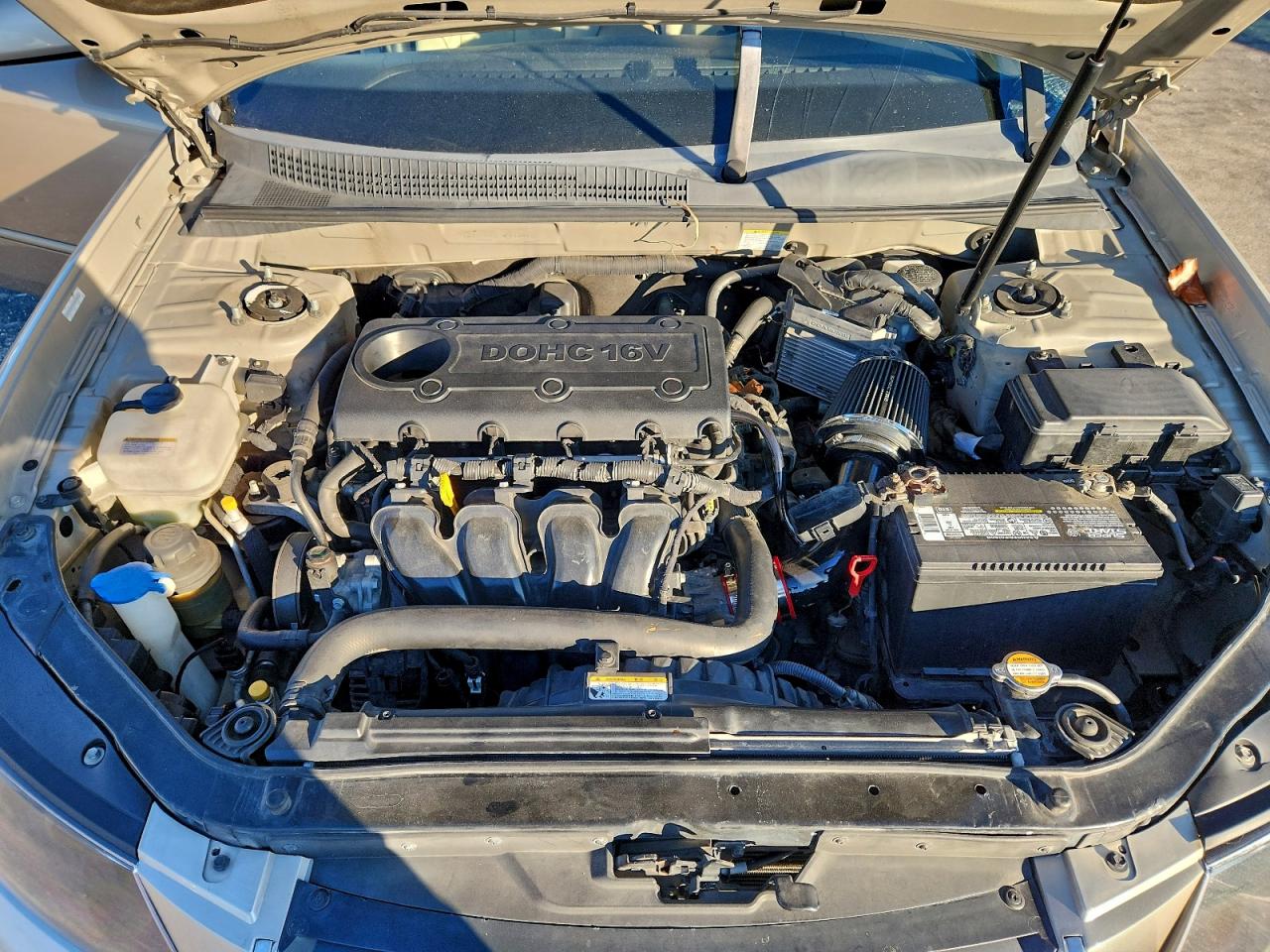 Lot #3308368280 2009 HYUNDAI SONATA GLS