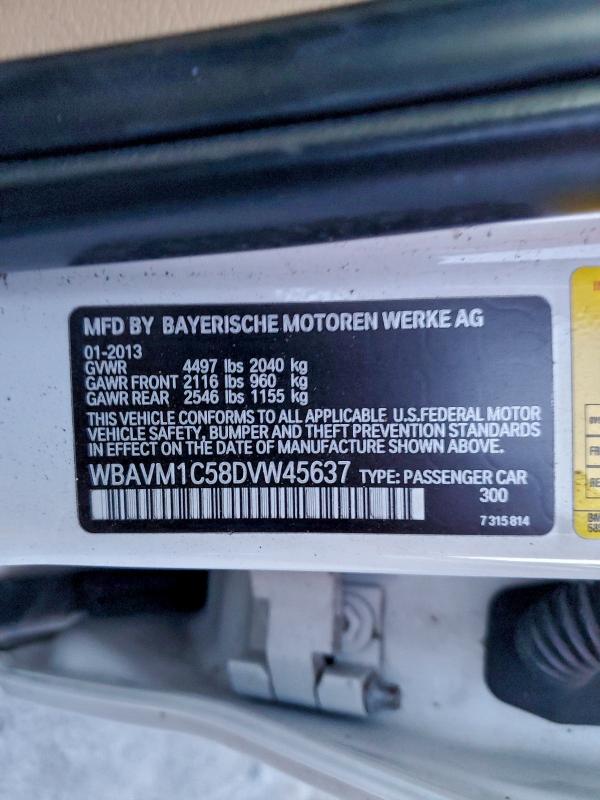 2013 BMW X1 SDRIVE2 #3305404313