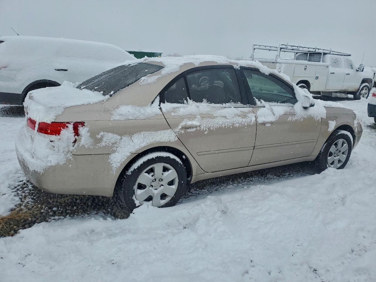 Lot #3316753410 2008 HYUNDAI SONATA GLS