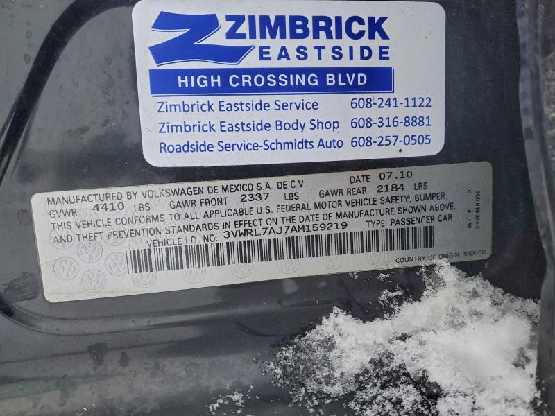 2010 VOLKSWAGEN JETTA TDI #3304783957