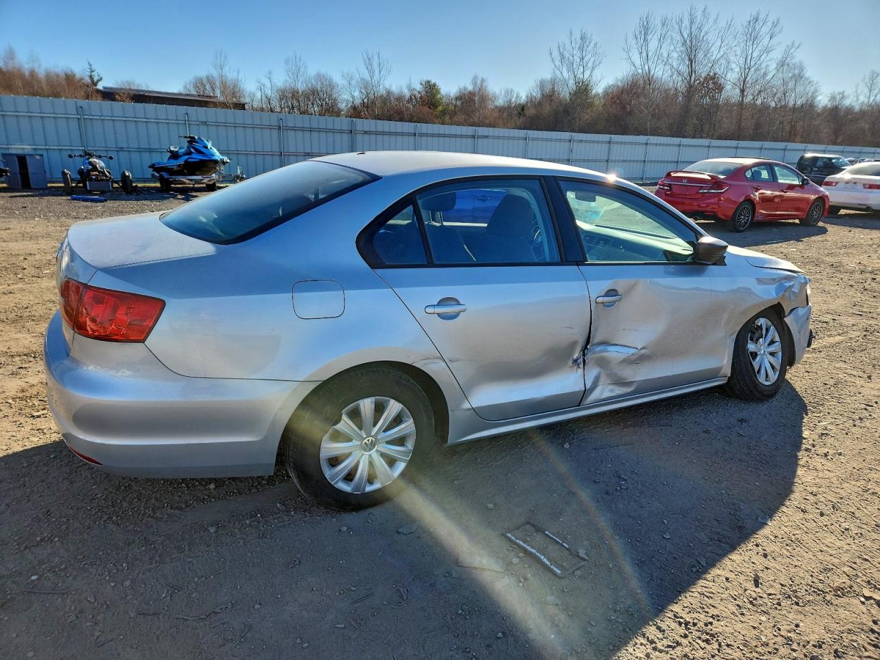Lot #3317830249 2013 VOLKSWAGEN JETTA BASE