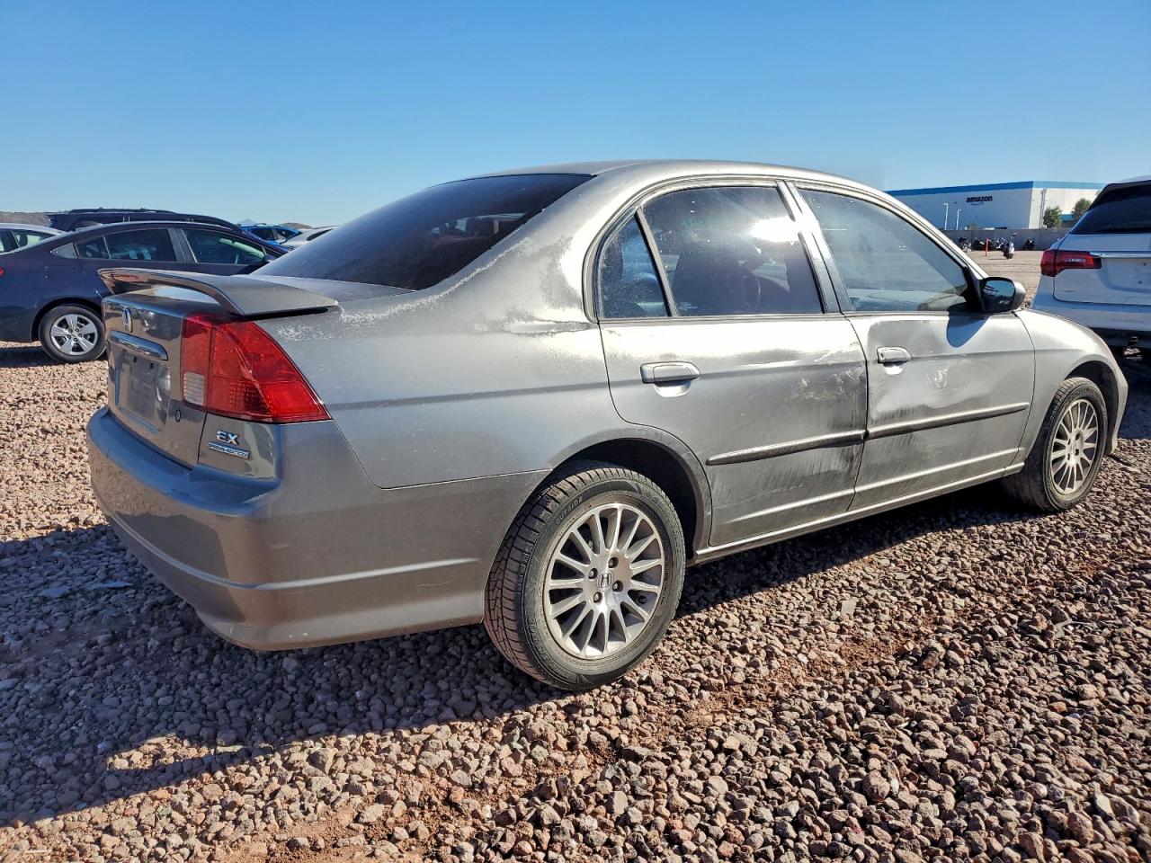 Lot #3317831218 2005 HONDA CIVIC EX