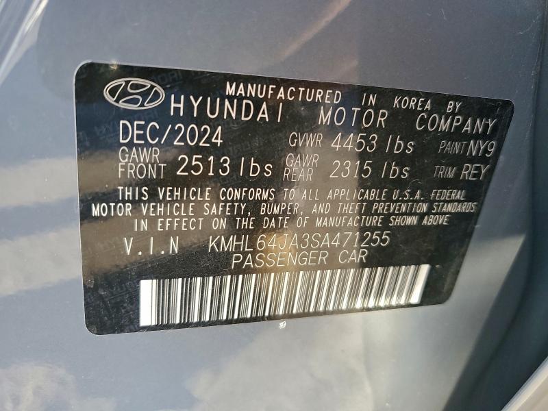 2025 HYUNDAI SONATA SEL #3303589928