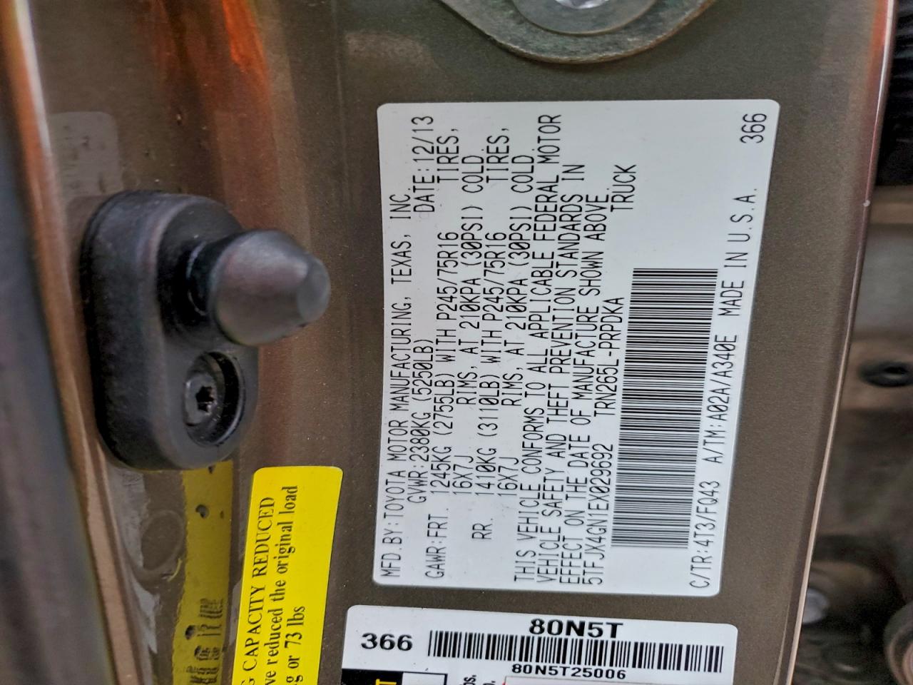 TOYOTA TACOMA DOUBLE CAB