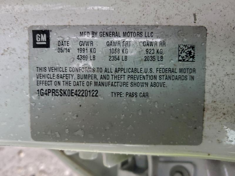 2014 BUICK VERANO CON #3303726441