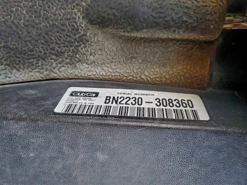 2022 CLUB CAR TEMPO FLA #3309650946