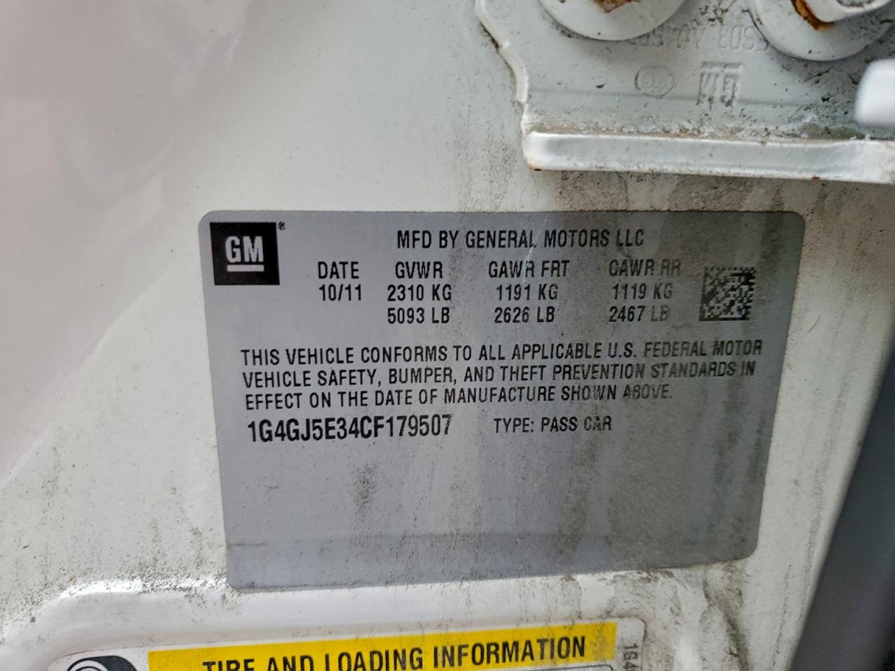 BUICK LACROSSE TOURING