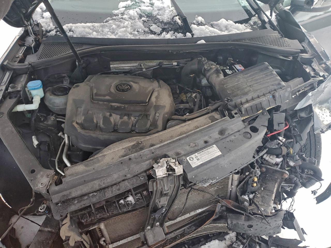 Lot #3318879922 2019 VOLKSWAGEN TIGUAN SE