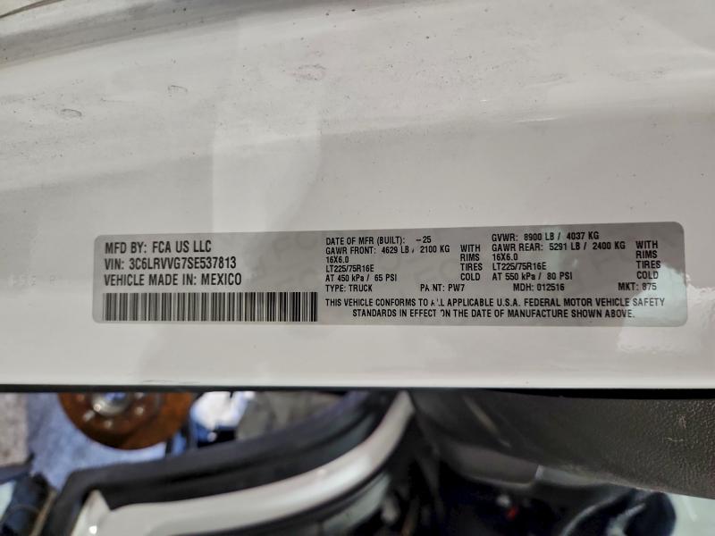 2025 RAM PROMASTER #3317866960