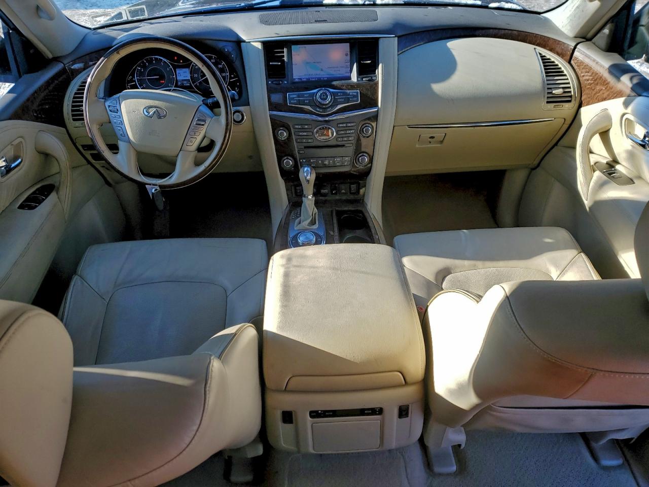 Lot #3318871955 2015 INFINITI QX80