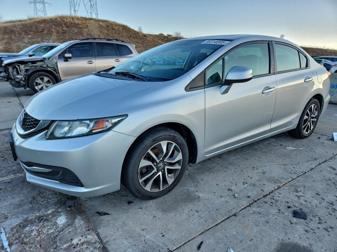 Lot #3302748008 2013 HONDA CIVIC EX