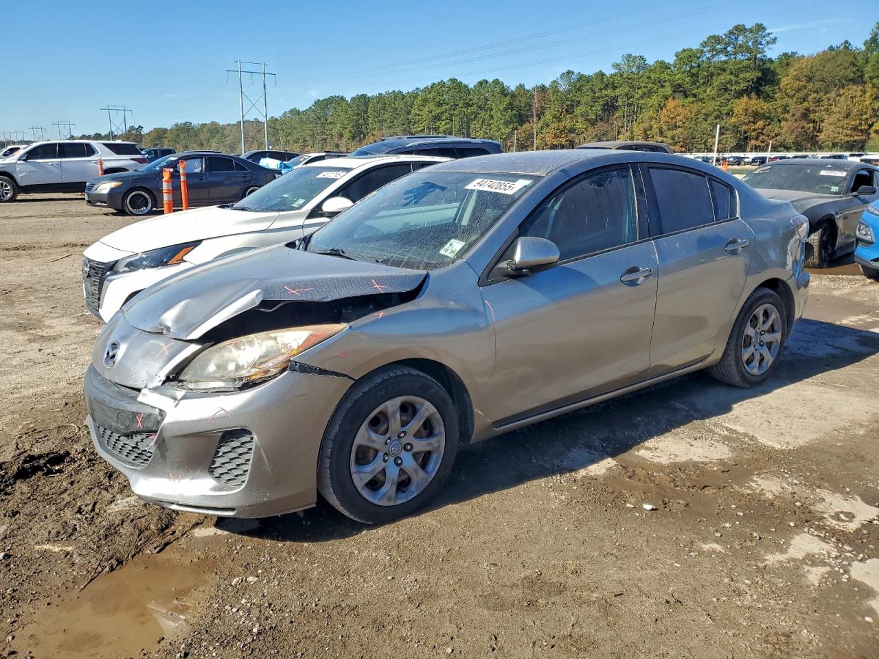 Lot #3316734397 2012 MAZDA 3 I