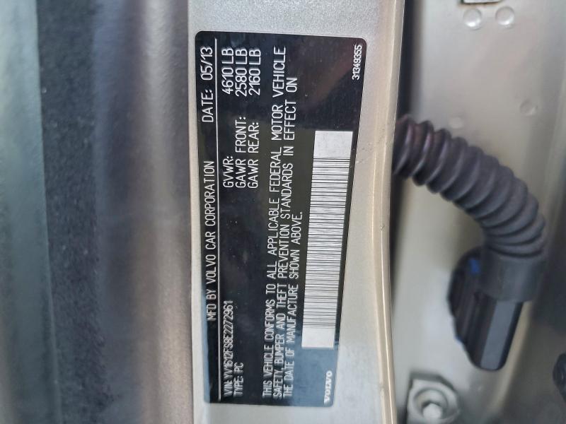 2014 VOLVO S60 T5 #3317708077