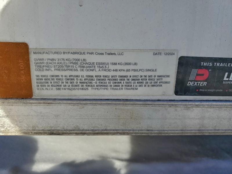 2025 CROSS TRAILERS UNKNOWN #3310319999