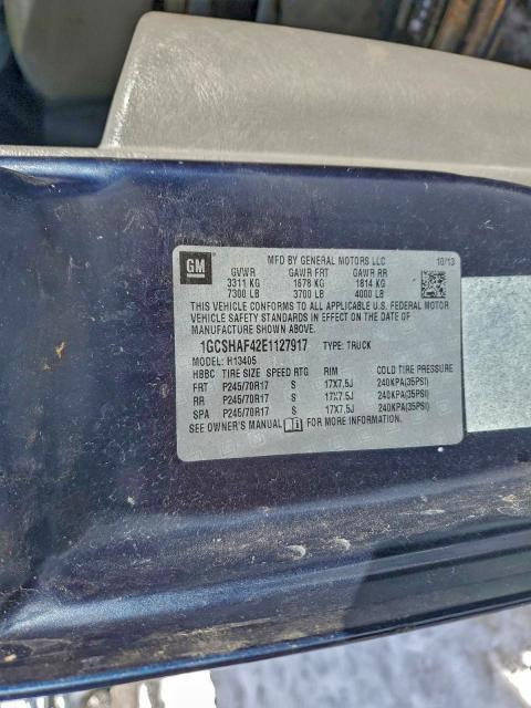 2014 CHEVROLET EXPRESS #3317704123