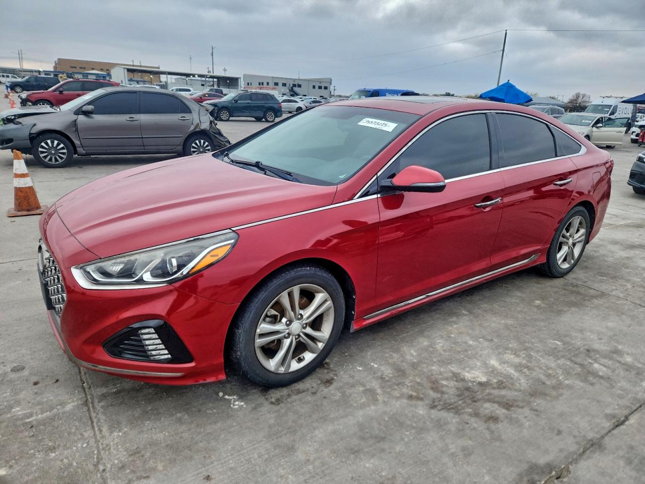 Lot #3308206163 2018 HYUNDAI SONATA SPO