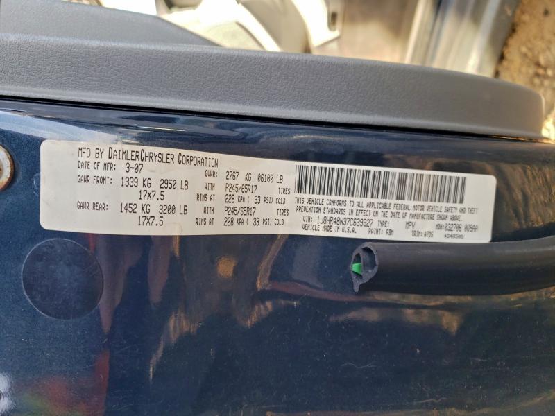 2007 JEEP GRAND CHER #3302841937