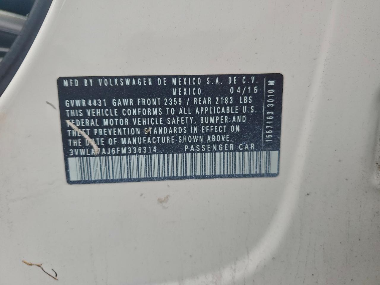 VOLKSWAGEN JETTA TDI