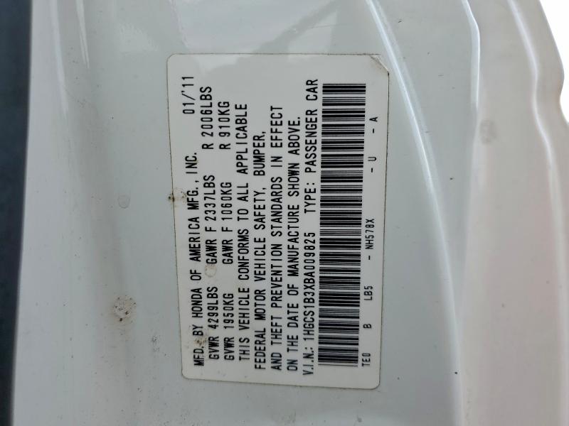 2011 HONDA ACCORD LX- #3305302321