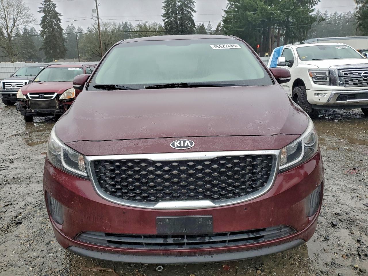 Lot #3315919098 2017 KIA SEDONA LX