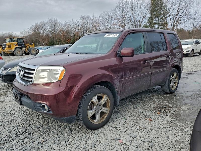 2012 HONDA PILOT EXLN #3317725102