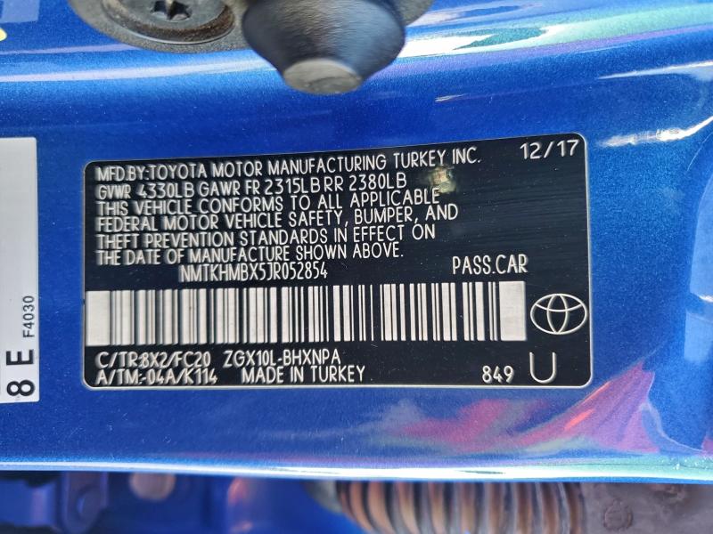 2018 TOYOTA C-HR XLE #3301618641