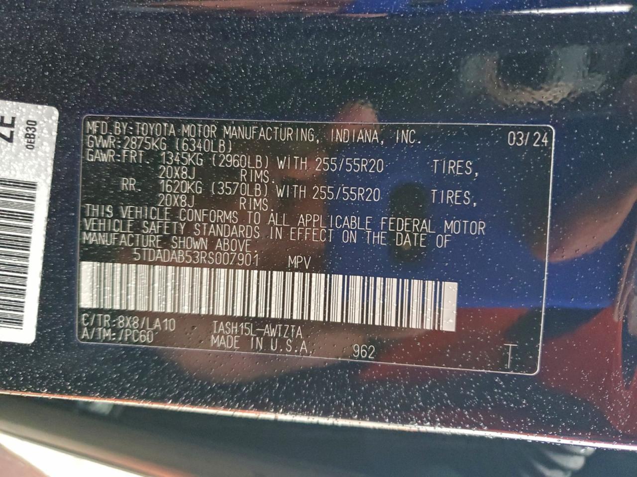 Lot #3304614448 2024 TOYOTA GRAND HIGH