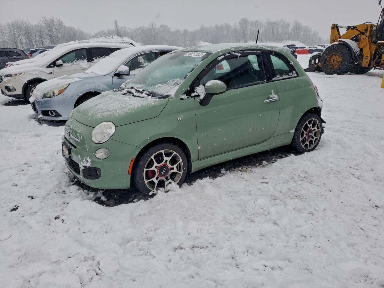 Lot #3315970118 2015 FIAT 500 SPORT