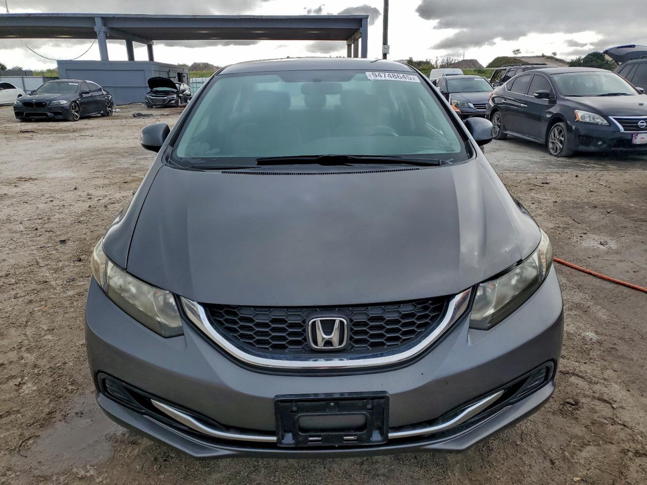Lot #3302683040 2013 HONDA CIVIC LX