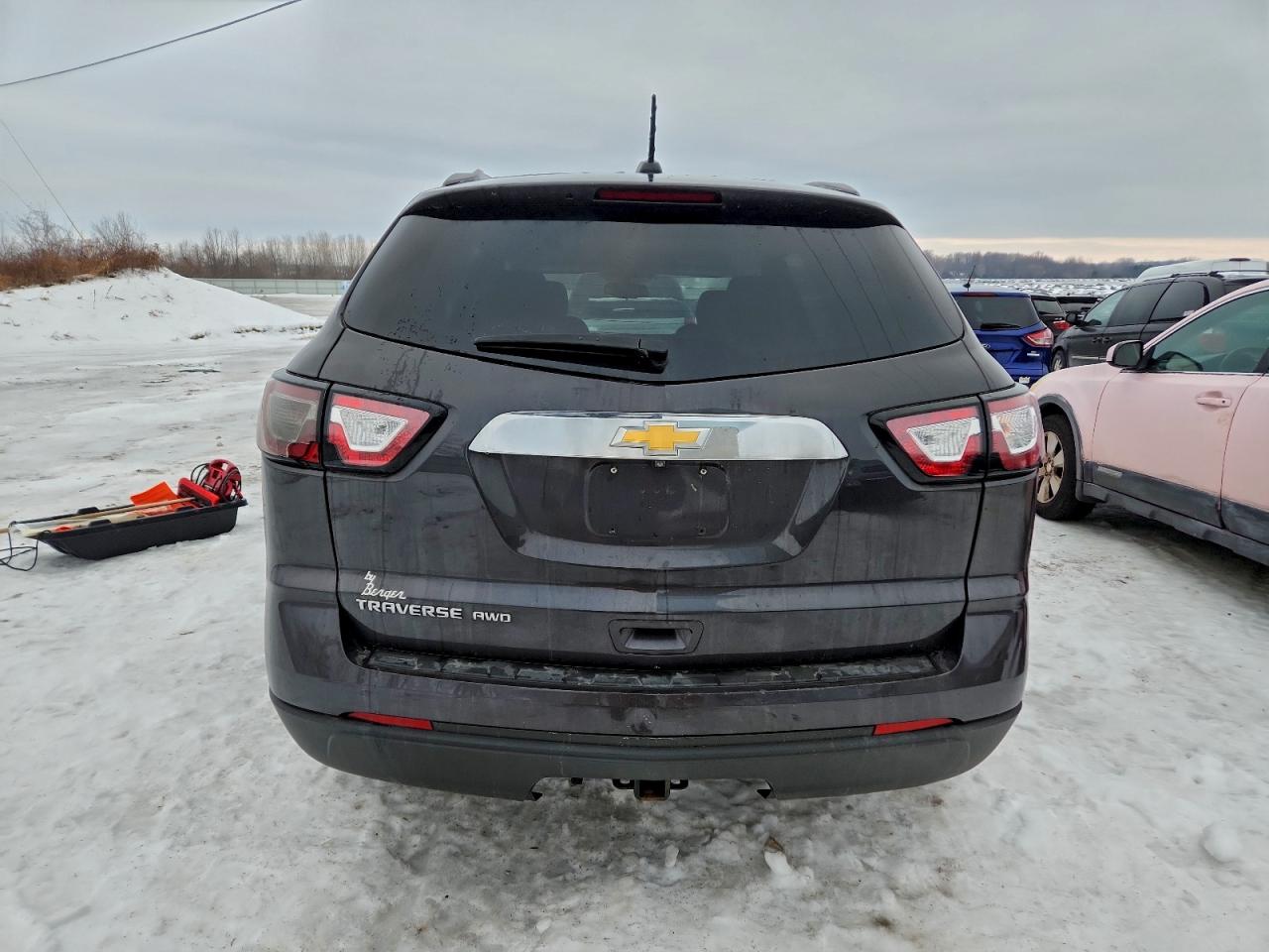 Lot #3317839231 2017 CHEVROLET TRAVERSE L