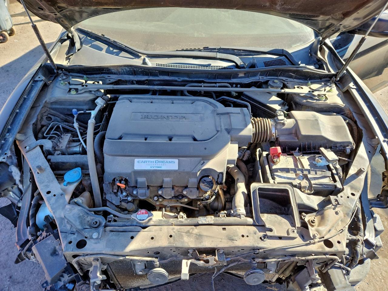 Lot #3318081395 2017 HONDA ACCORD EXL